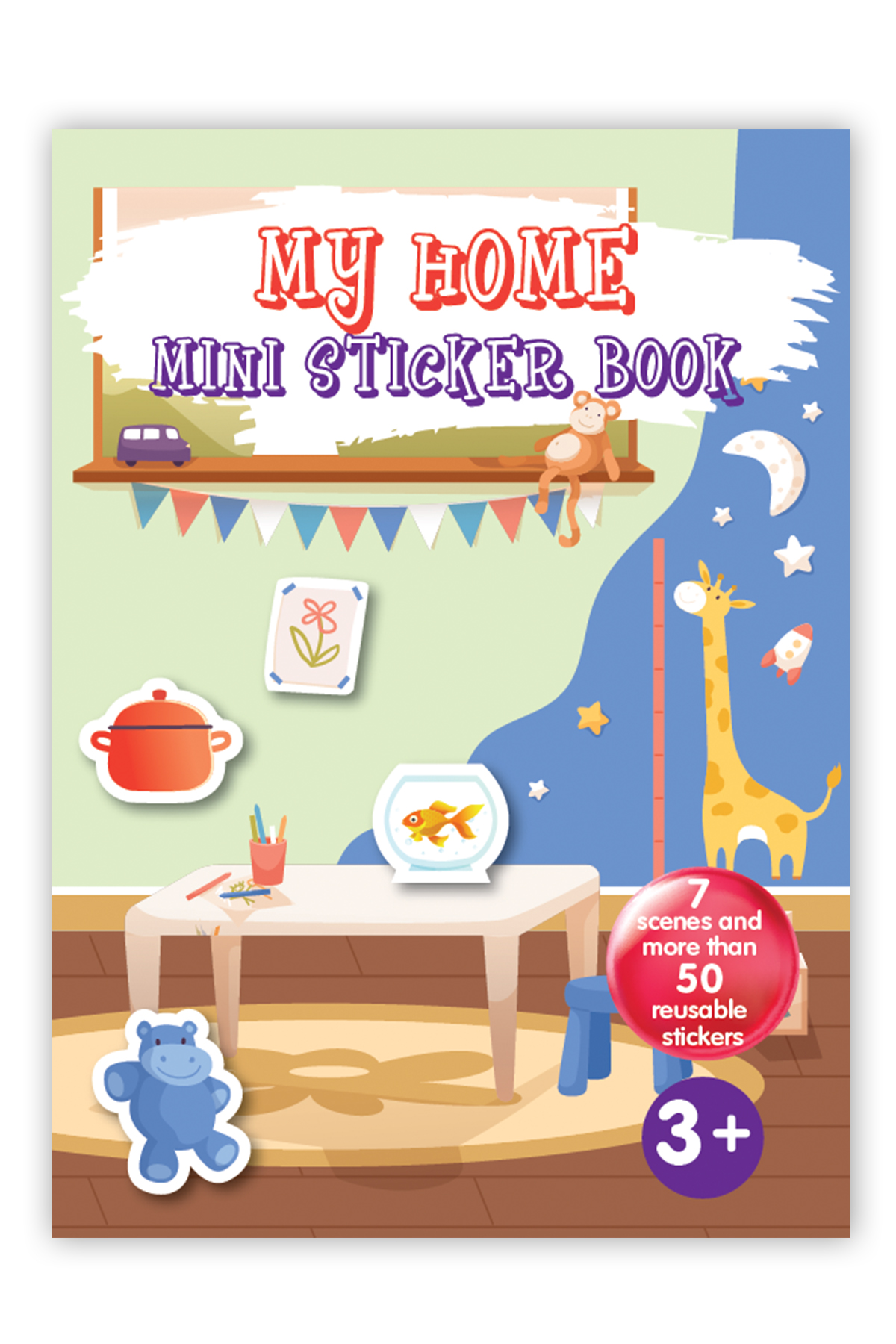 Mini Sticker Book My Home